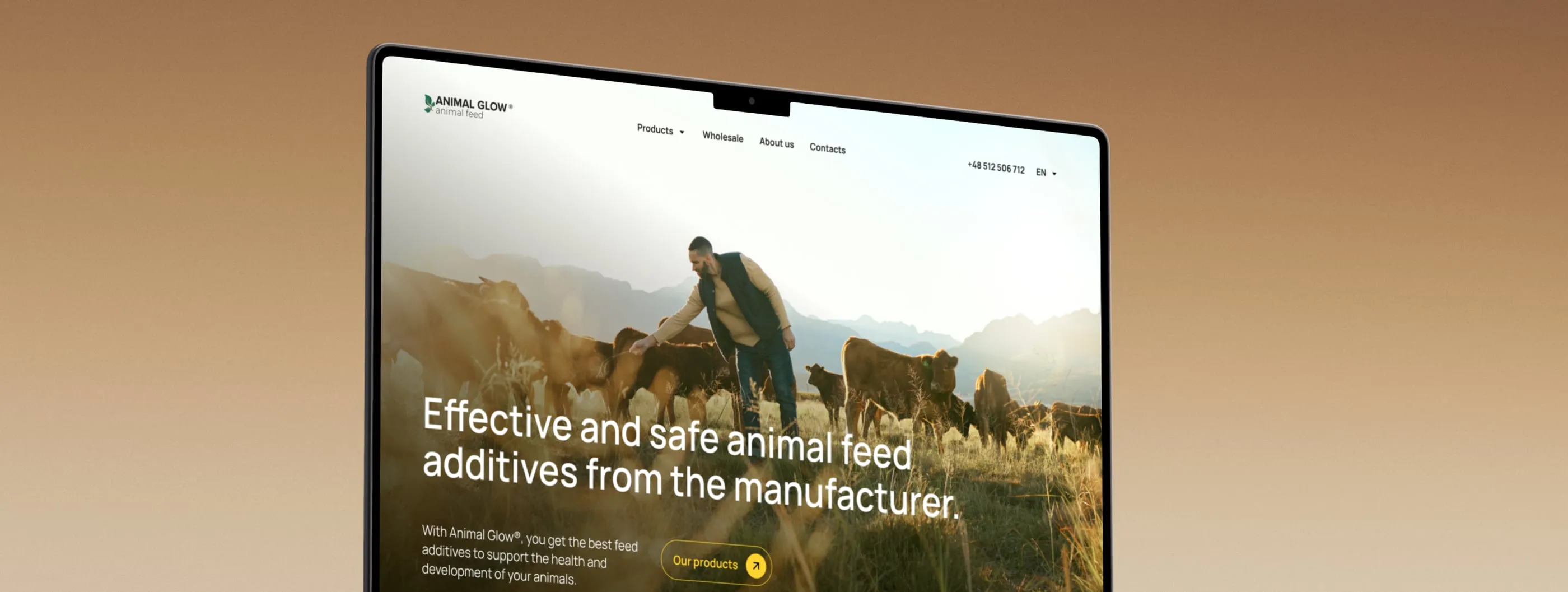 Animal Glow: Online store and design system for Animal Glow by Gempol Group: shop by animal, buy by the pouch or the big bag, with every form state designed.