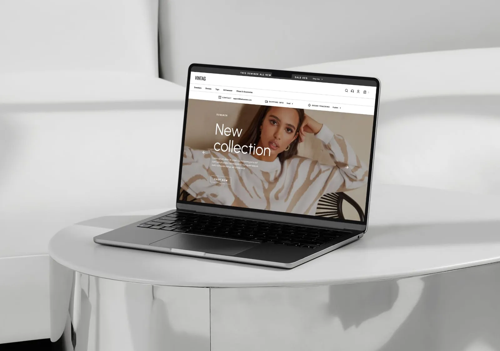 VINTAG: Design of VINTAG, a multi-brand womenswear online store in Poland: fast filters, product pages that answer questions, and a mobile flow built for one thumb.