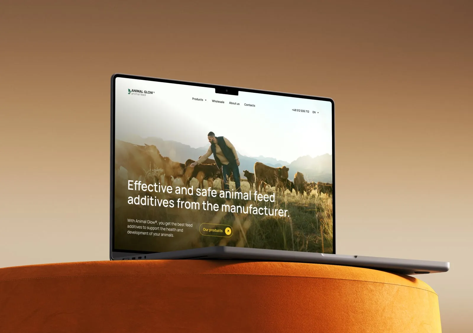 Animal Glow: Online store and design system for Animal Glow by Gempol Group: shop by animal, buy by the pouch or the big bag, with every form state designed.