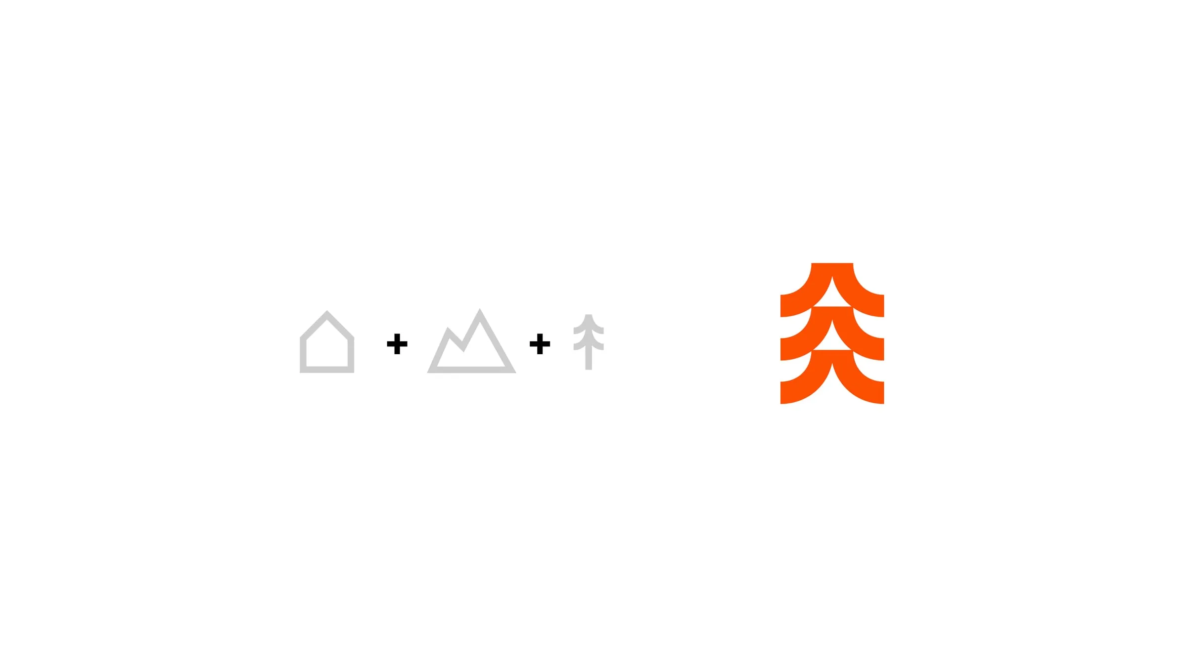 Ecobud Berghaus: One mark, three ideas