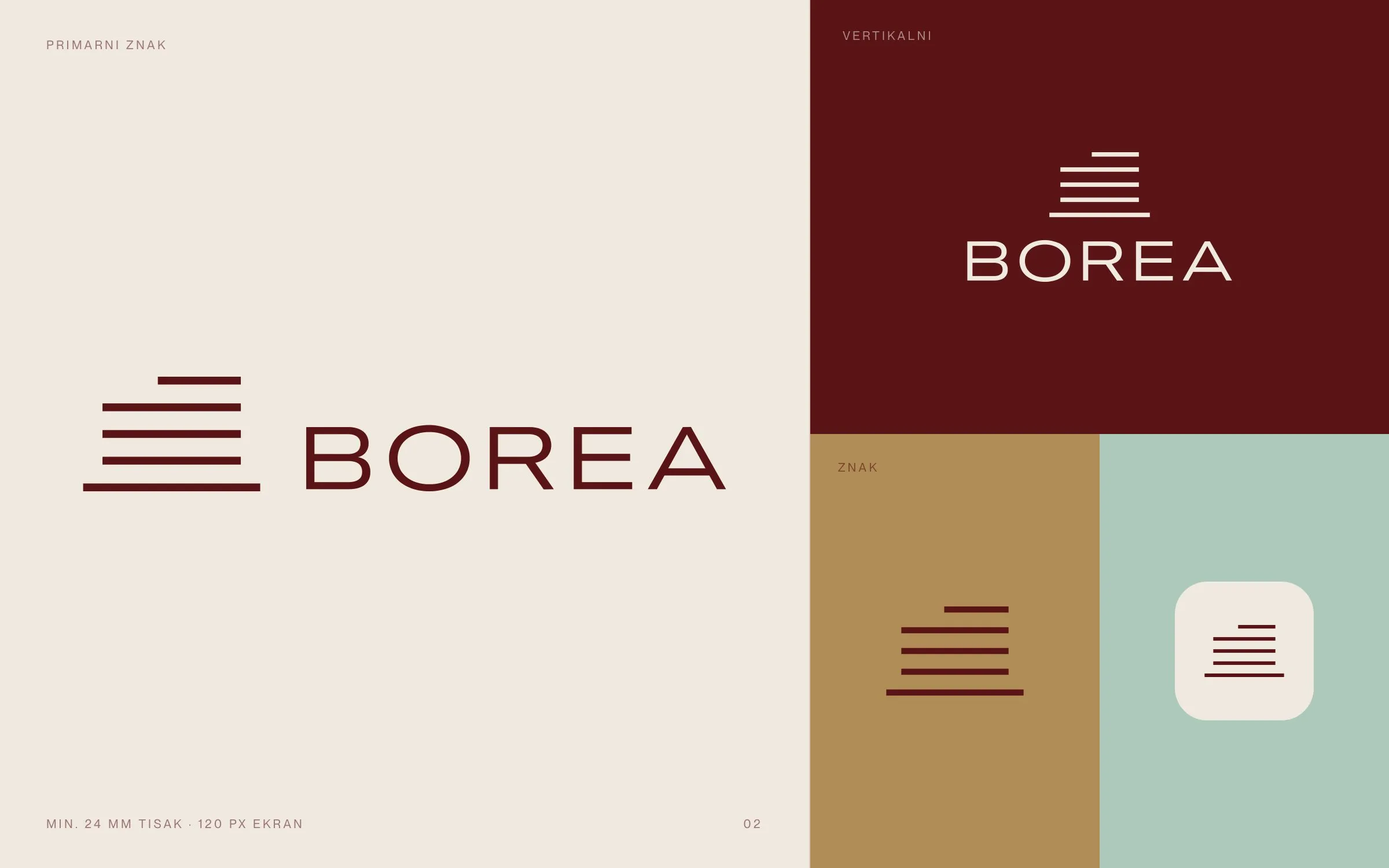 BOREA: A mark drawn from the facade