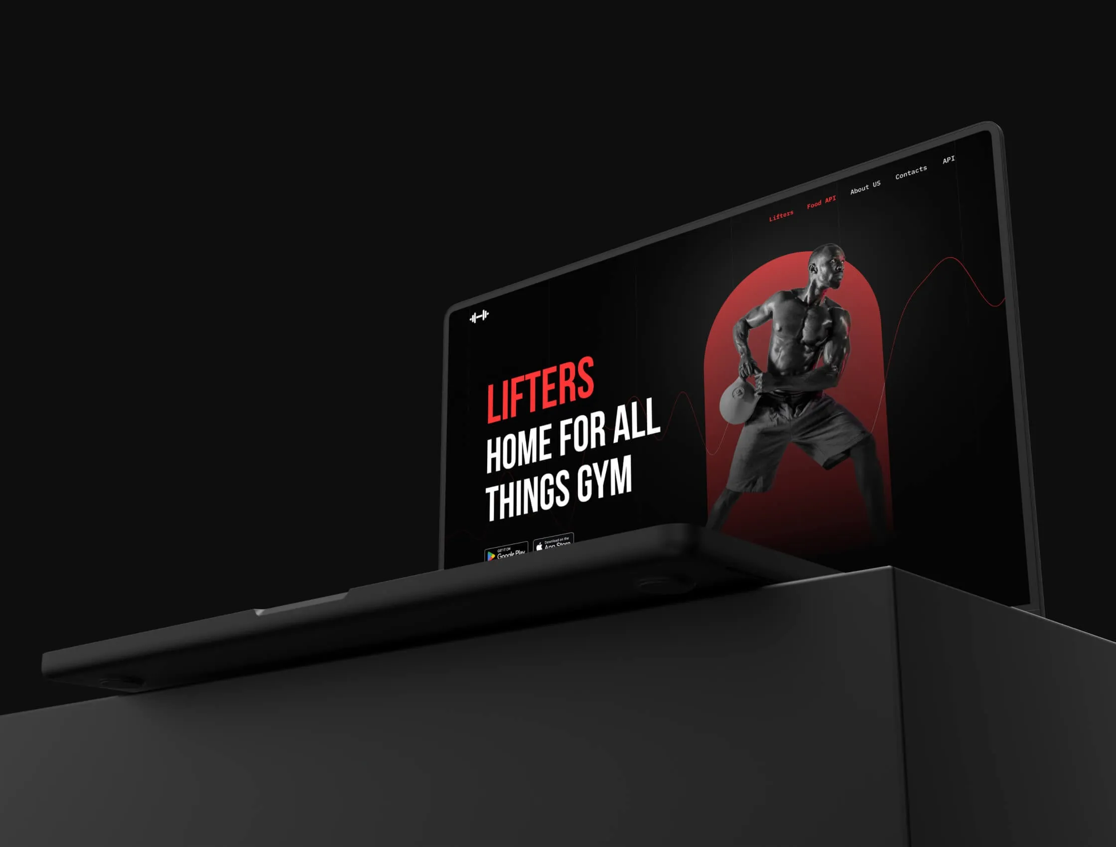 Lifters: Black, red and one arch