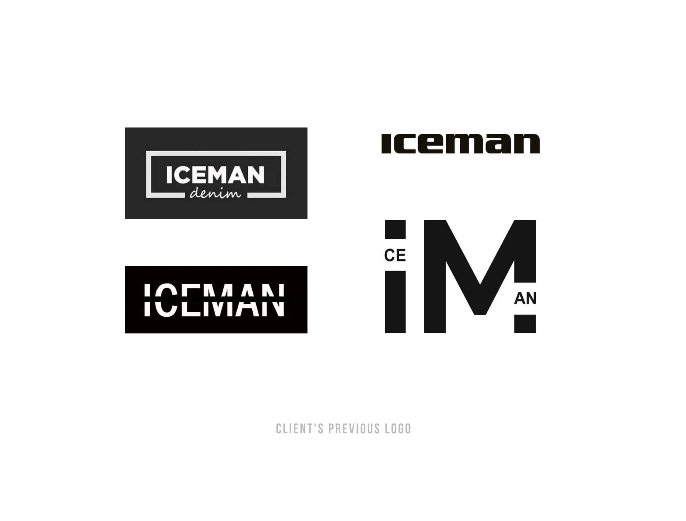 Iceman: Start by counting the logos
