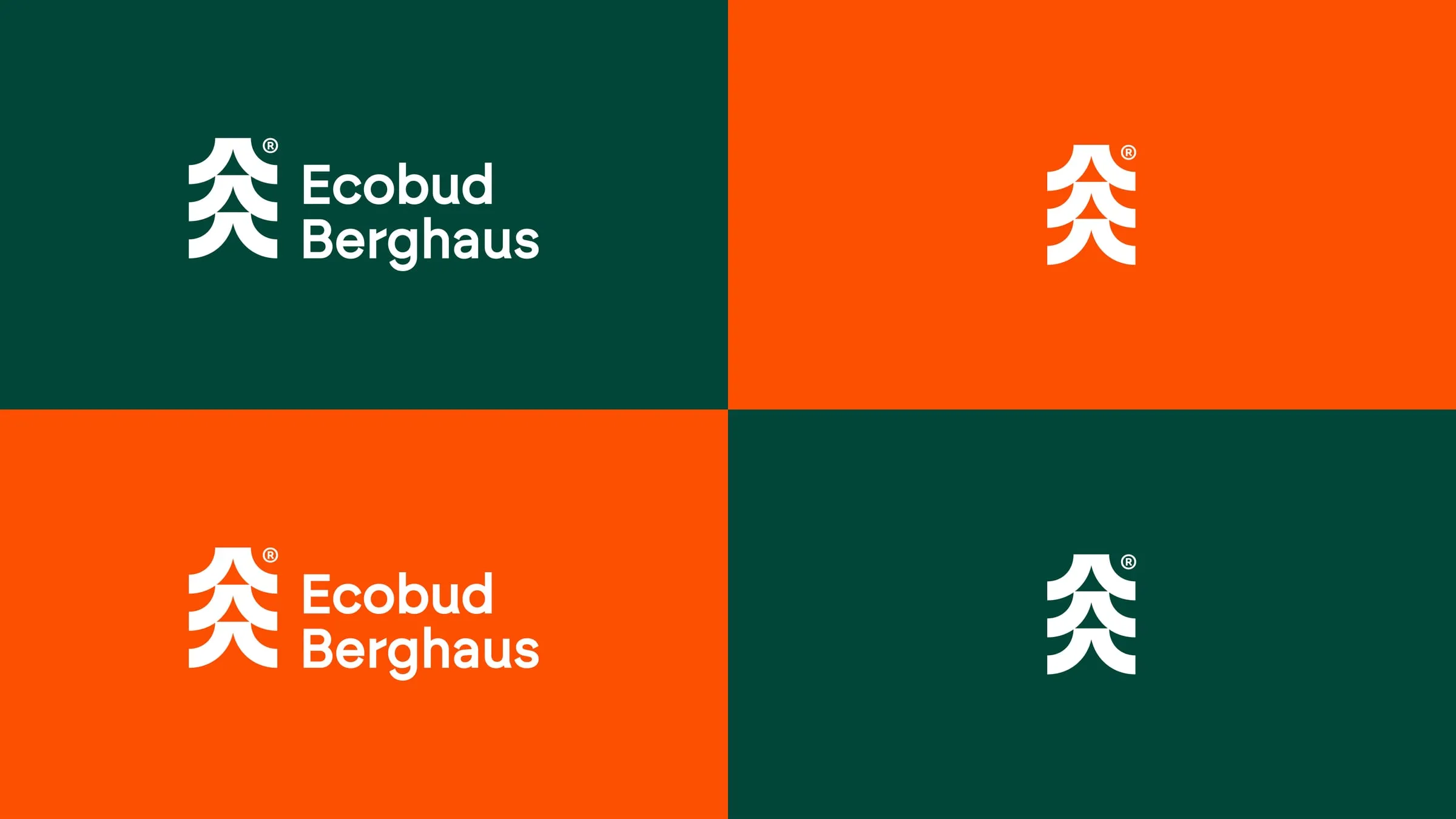 Ecobud Berghaus: Two colours with a job each