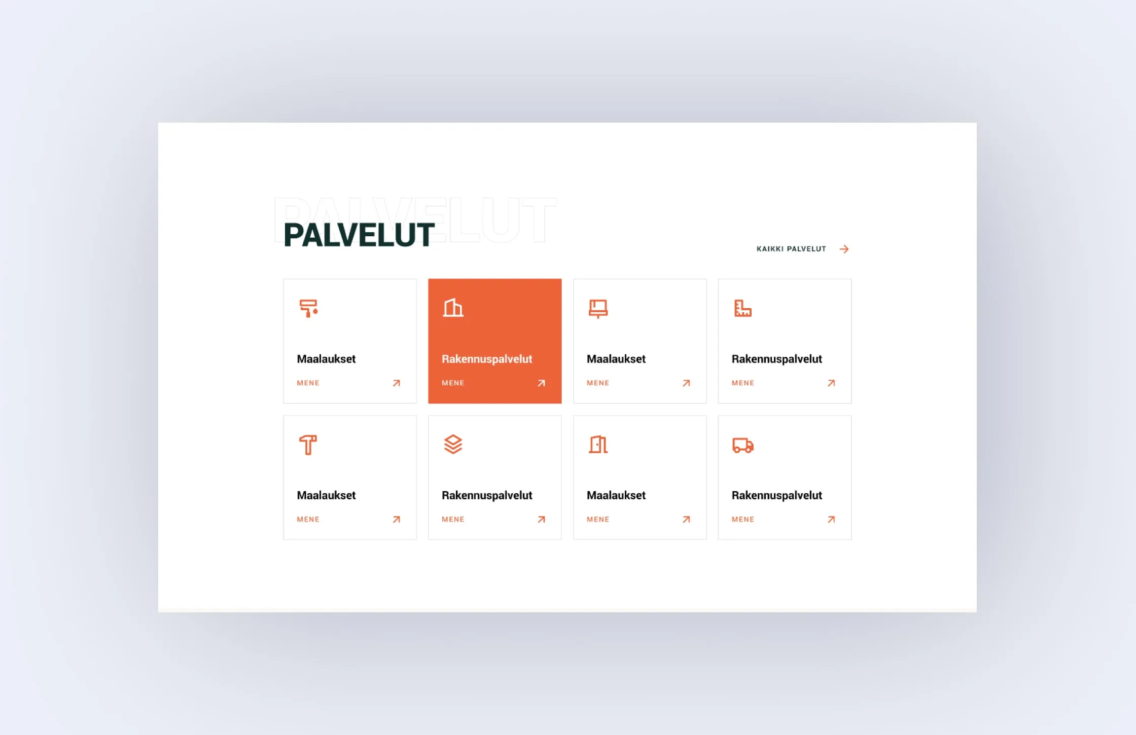 Rakennus Ruuhilehto: Templates the team can grow