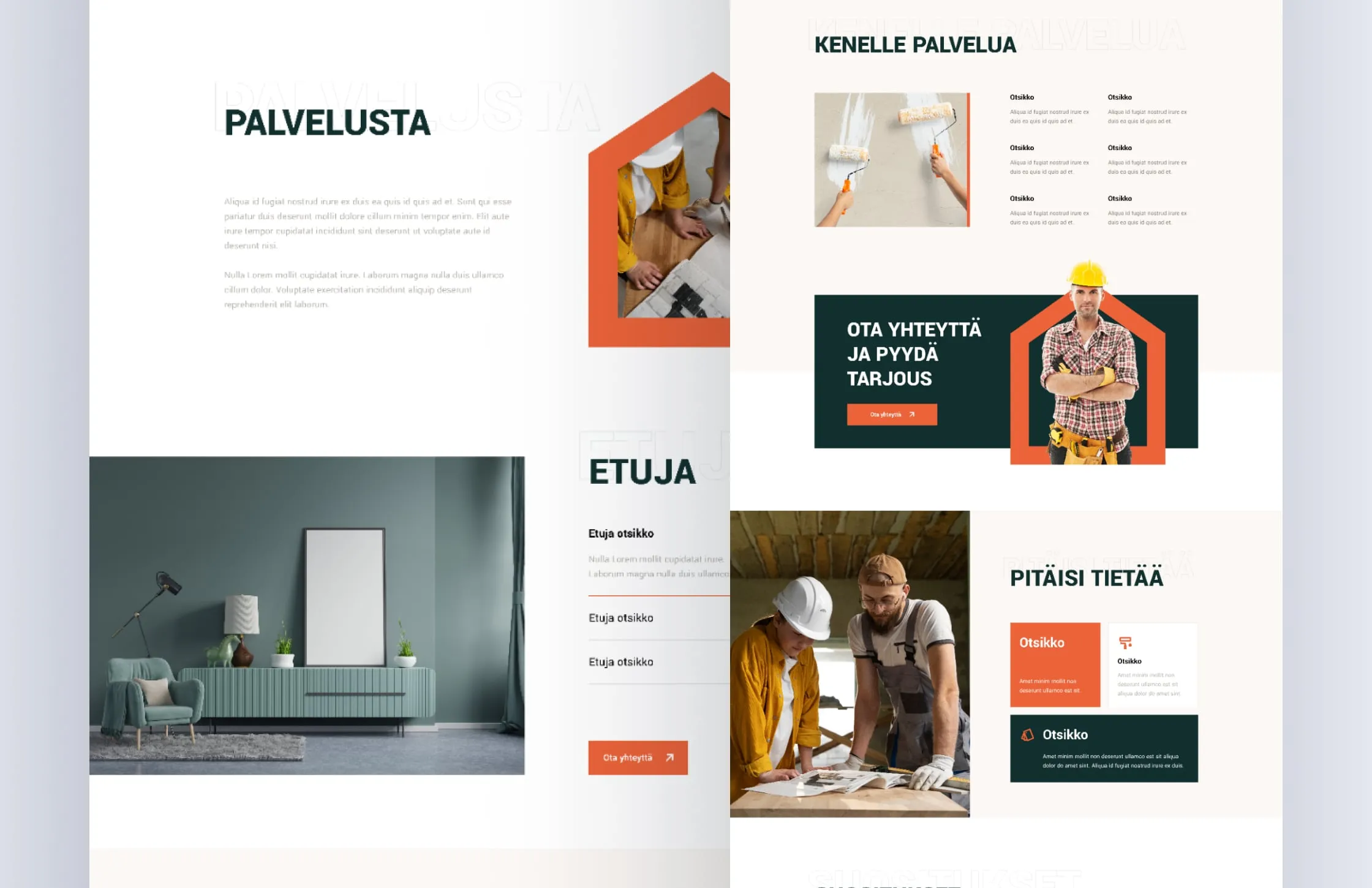 Rakennus Ruuhilehto: Templates the team can grow