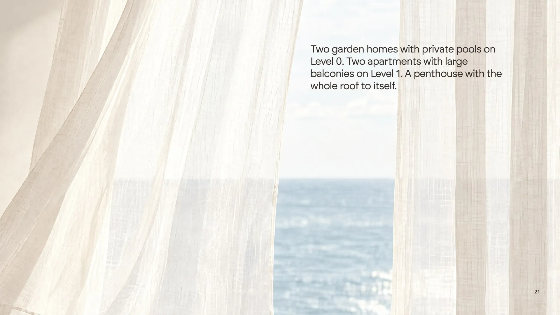 Chapter openers, details and the interior design concept.
