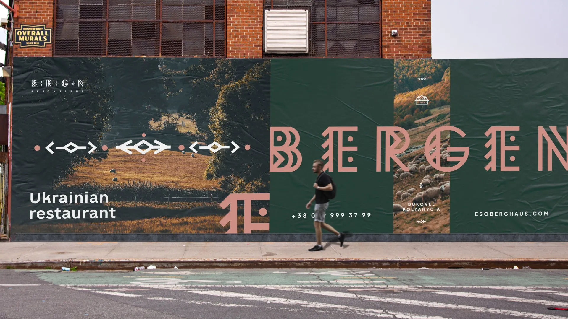 Wall posters.
