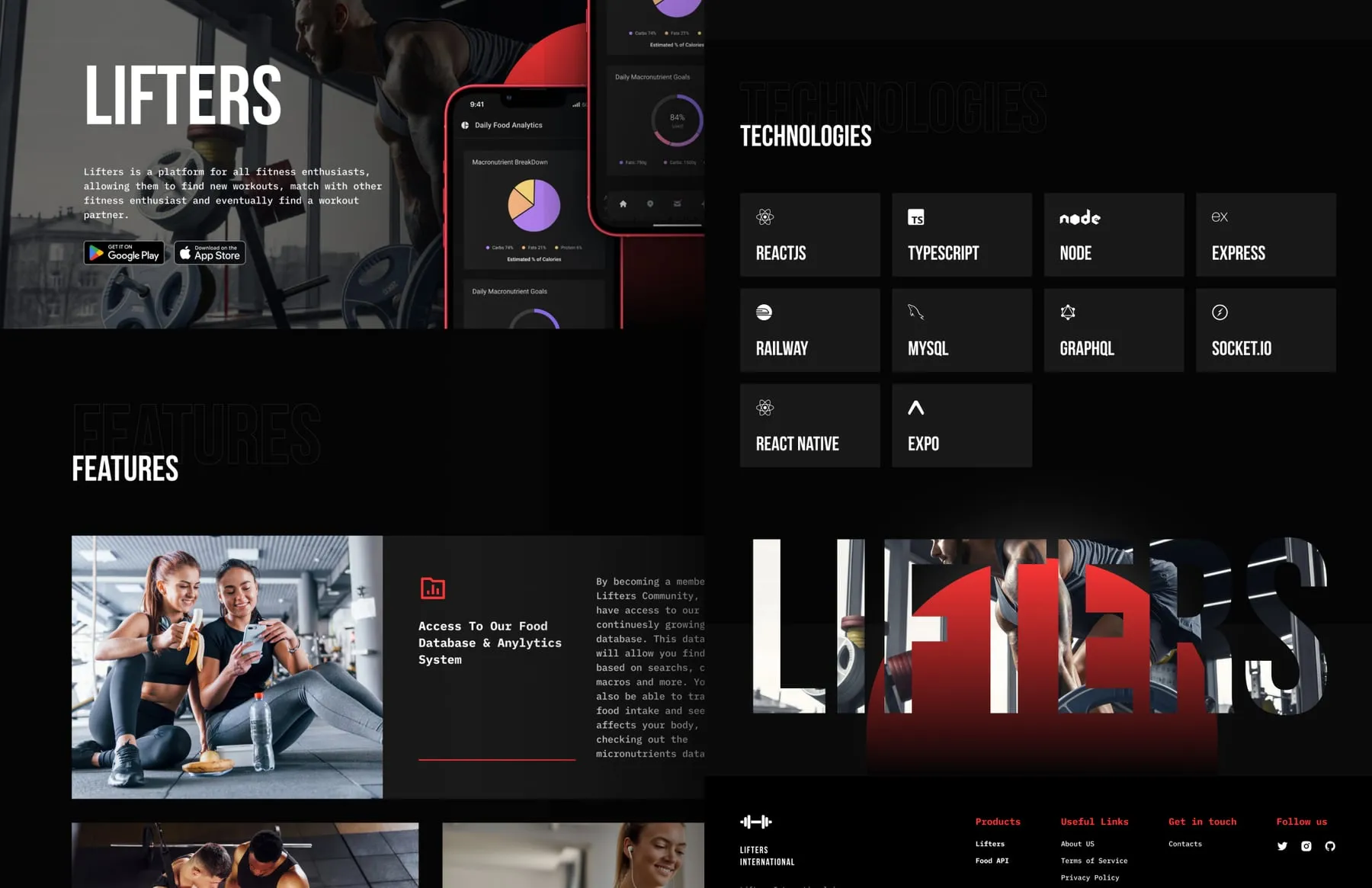 Features, modules and technologies for both products.