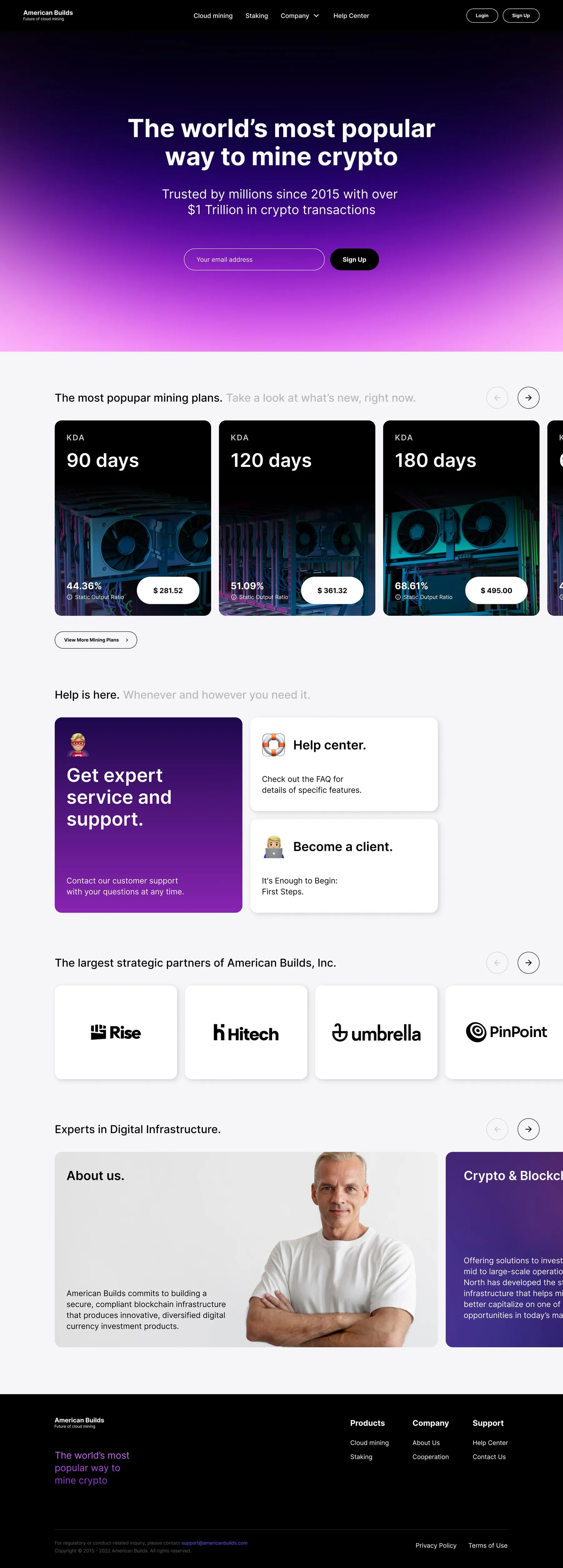 Every screen exists in a light and a dark theme
