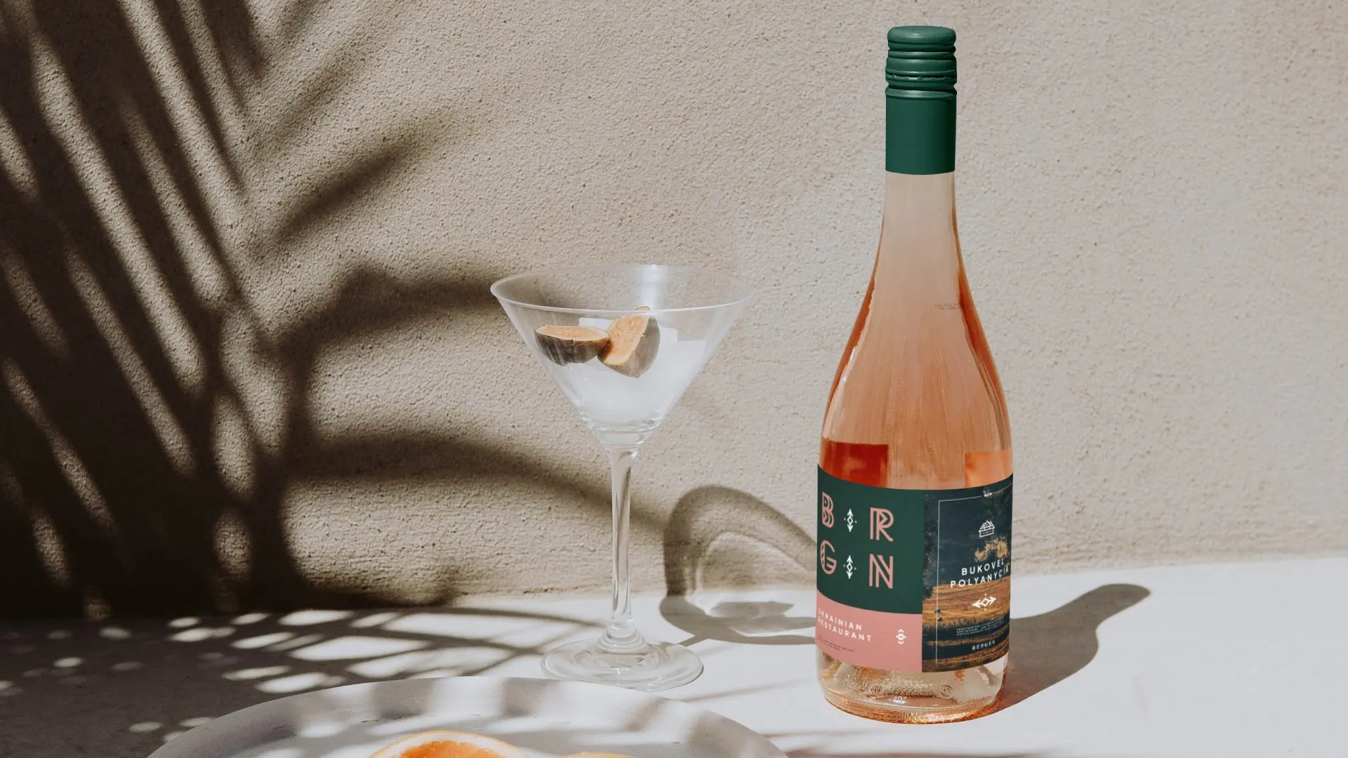 The house wine label.
