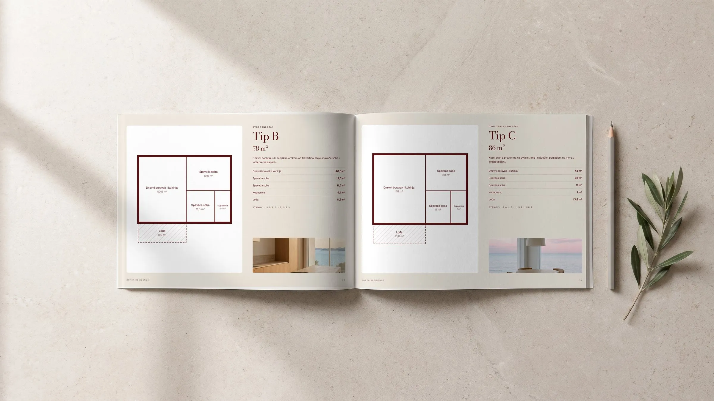 BOREA: A catalogue for the sales office