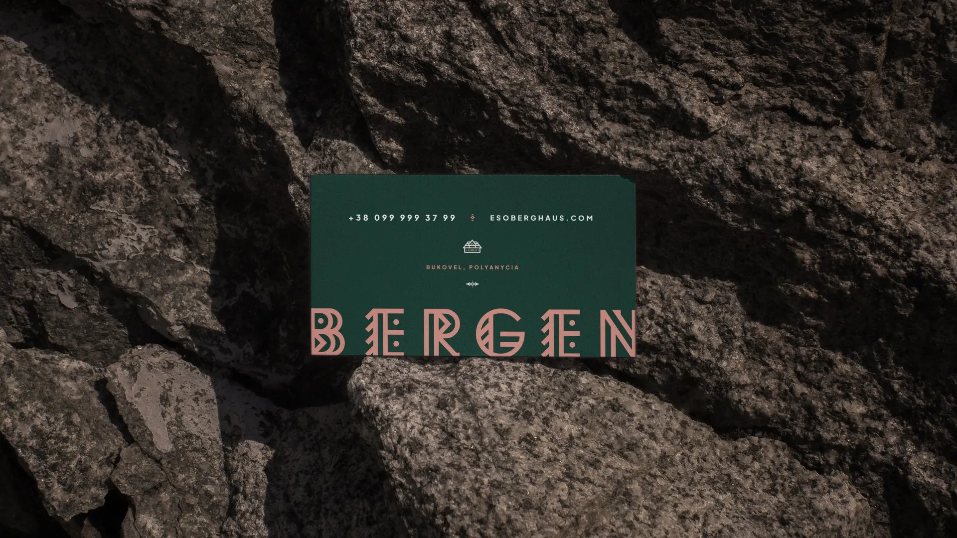 BERGEN Restaurant: Forest green and Bergen terracotta