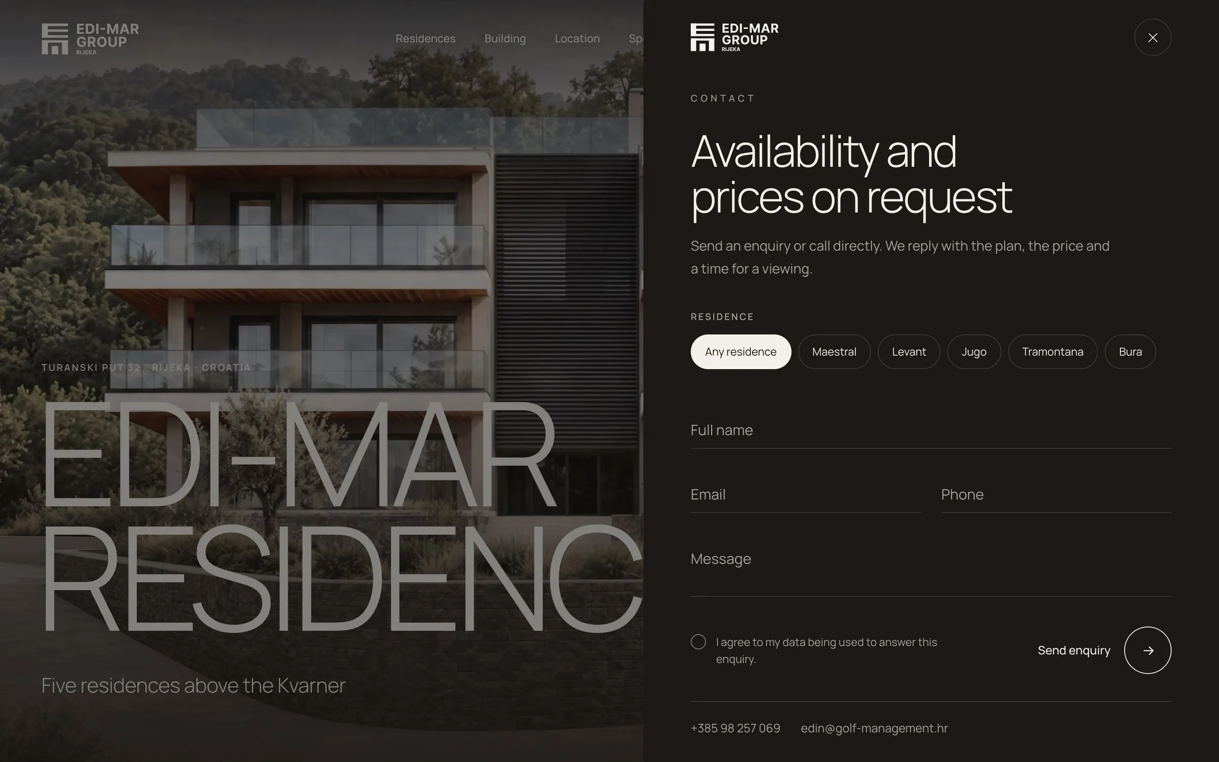 Edi-Mar Brand & Site: Every home with its plan